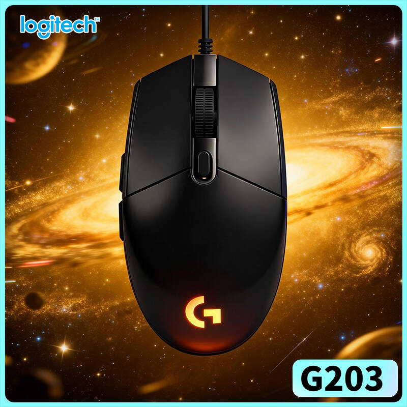 Logitech Mouse G203 - Logitech G203 Prodigy RGB Gamingmuis Bedraad