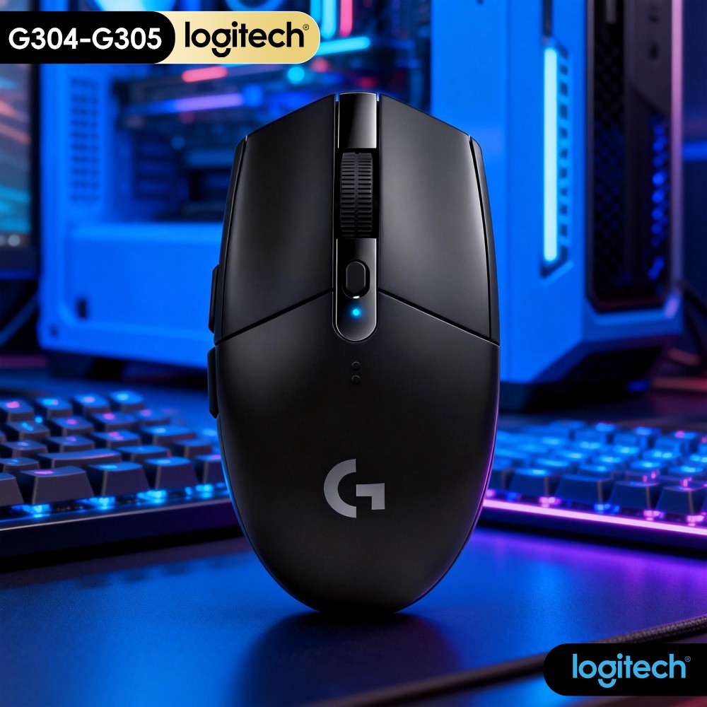 Logitech Mouse G203 - Logitech G304 Draadloze Muis LIGHTSPEED Tech