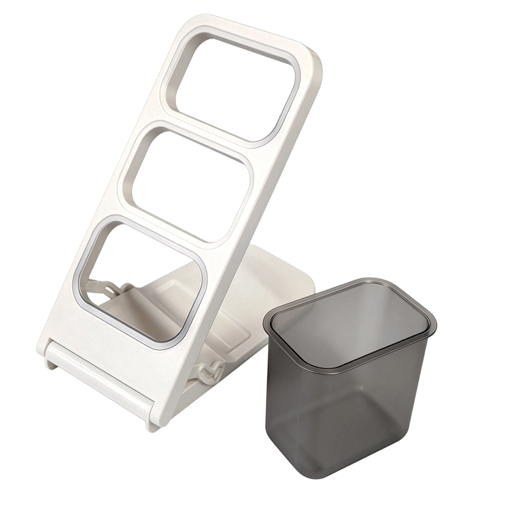 Desk Setup Workspace - Minimalistische opbergdoos met 3 lagen voor