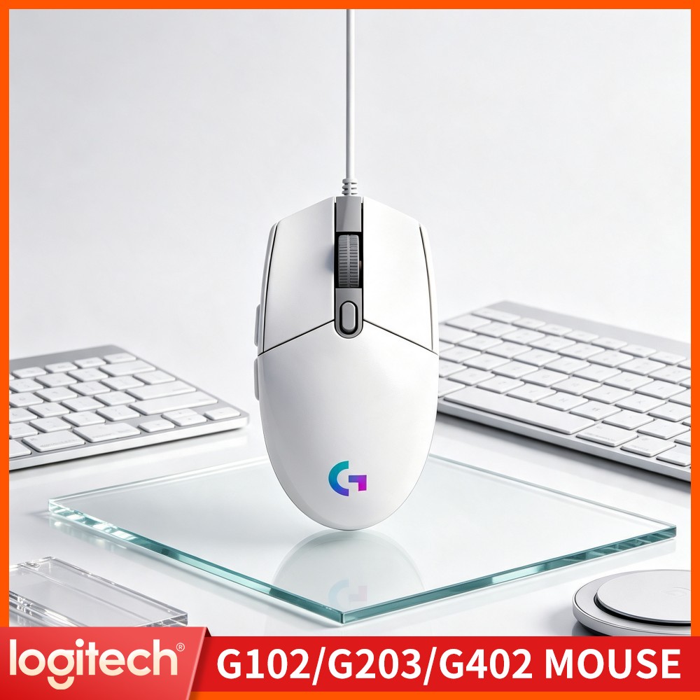 Logitech Mouse G203 - Logitech G203 Bedrade Gaming Muis Zes