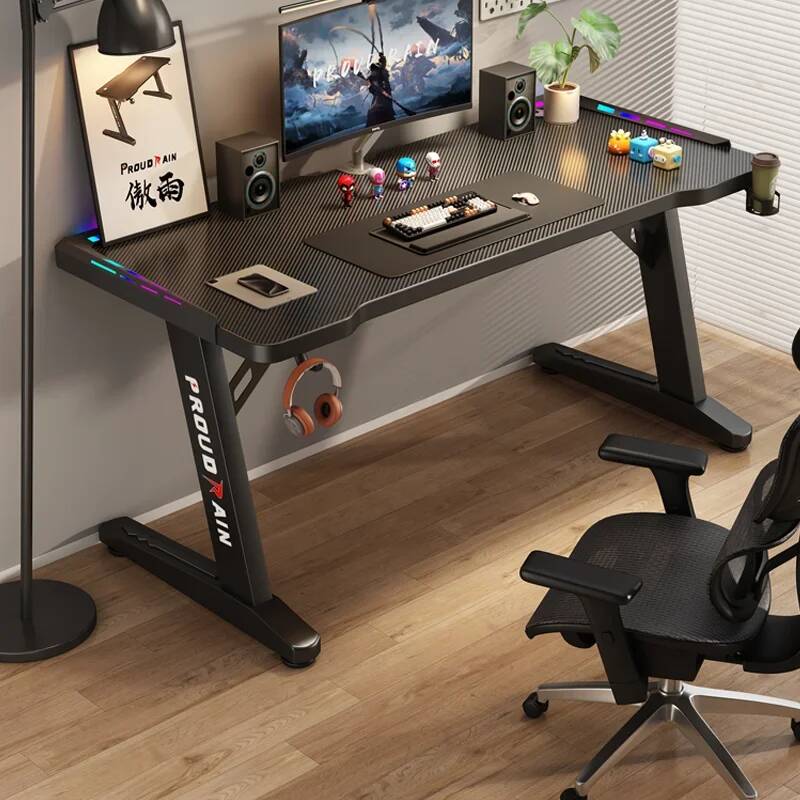 L Shaped Desk Setup - Bureaus Setup Console Gaming Pc Notebook