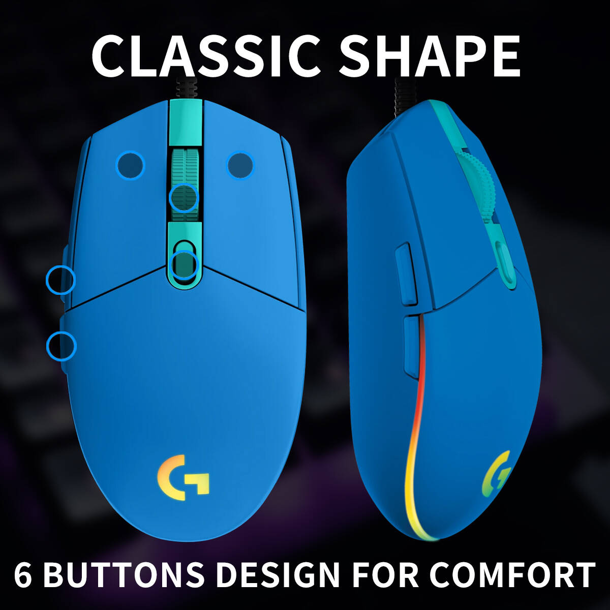 Logitech G203 Bedrade Gamingmu - Logitech Mouse G203 recensie en prijs