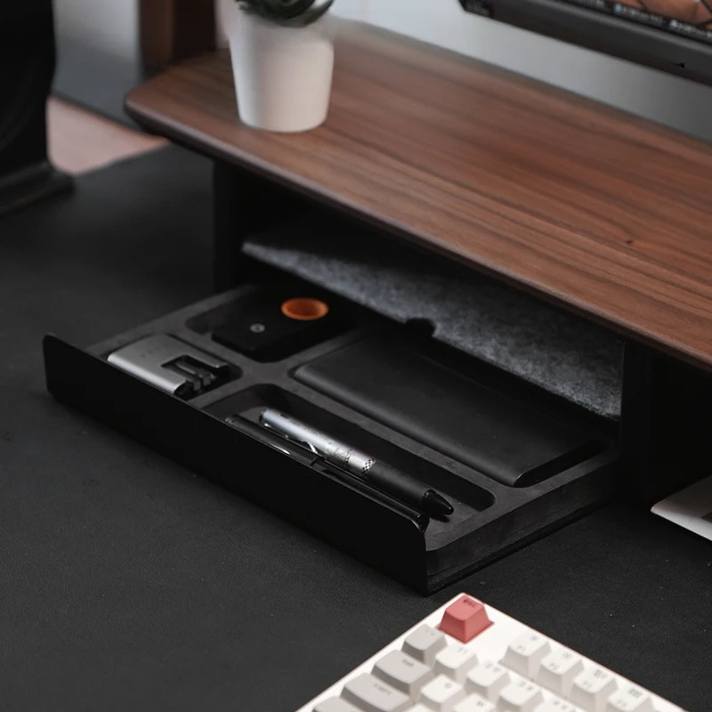 Premium monitorstandaard met l - Desk Setup Workspace recensie en prijs