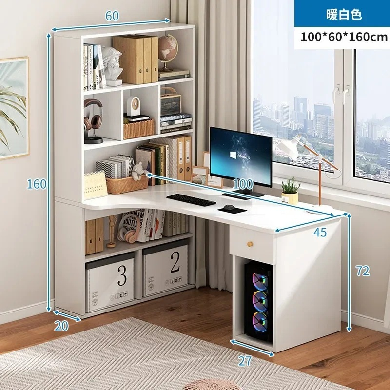 Computerbureau L-vormige kniet - L Shaped Desk Setup recensie en prijs
