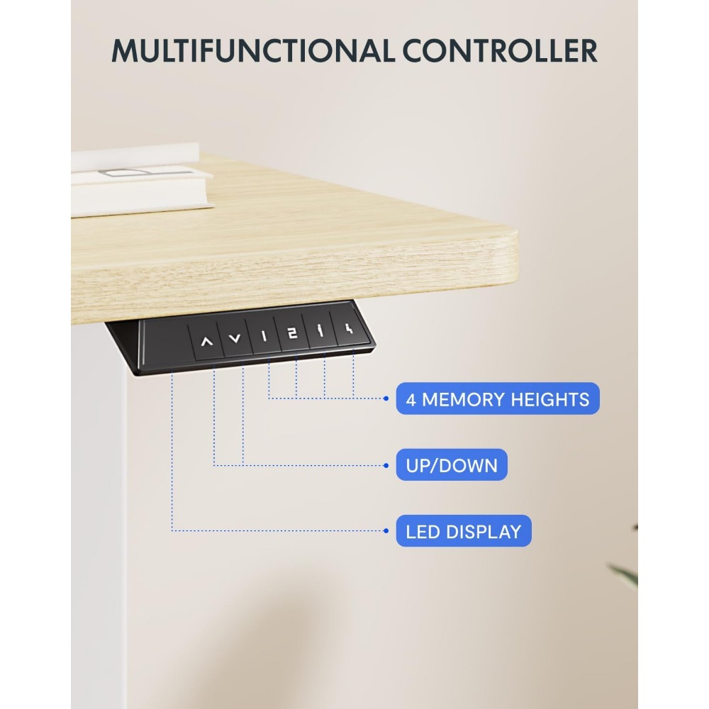 FLEXISPOT 63x32 inch elektrisc - Desk Setup Workspace recensie en prijs