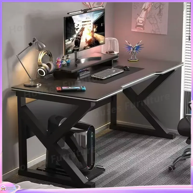 Cafe Metal Gaming Desk Zwarte  - L Shaped Desk Setup recensie en prijs