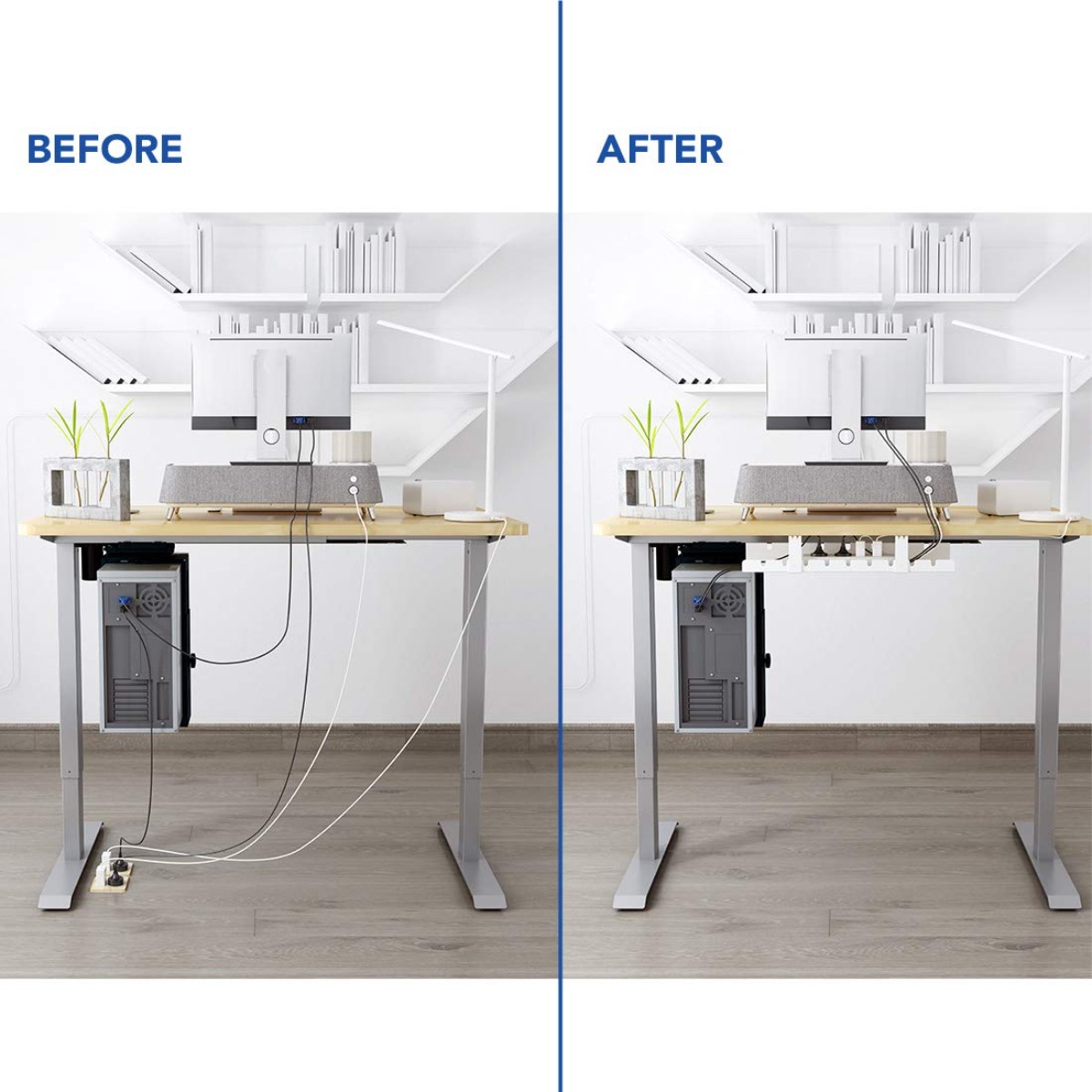 Kabelmanagementbak Bureau-orga - Desk Setup Workspace recensie en prijs
