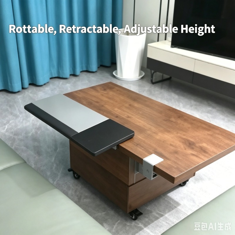 Draaibare intrekbare mechanisc - L Shaped Desk Setup recensie en prijs