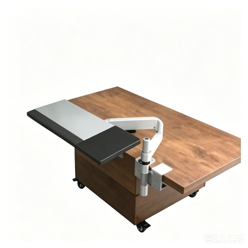 Draaibare intrekbare mechanisc - L Shaped Desk Setup recensie en prijs