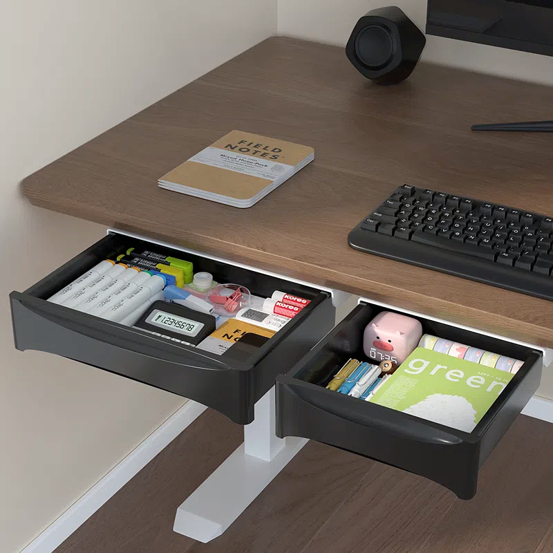Kleine opbergkast onder het bu - Desk Setup Workspace recensie en prijs