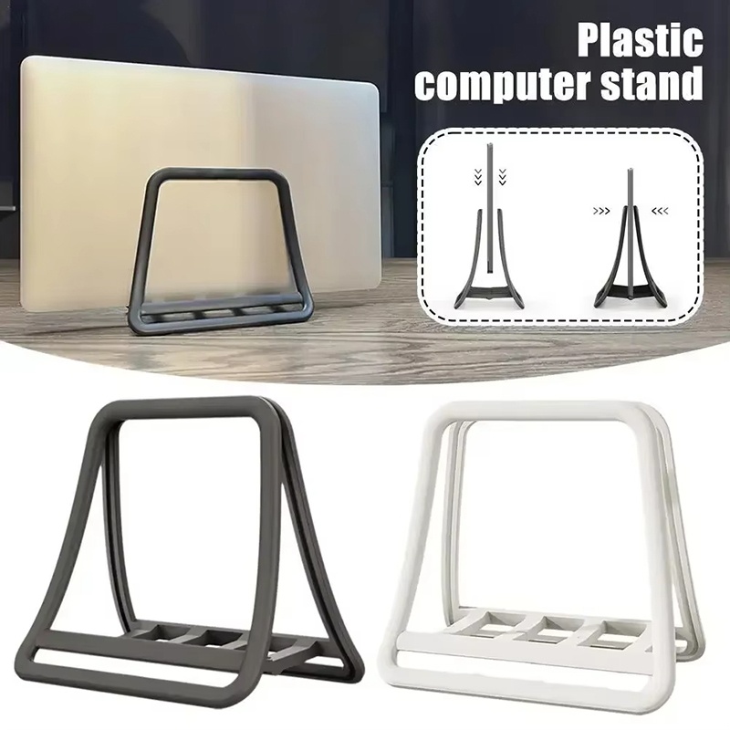 Antislip verticale laptopstand - Desk Setup Macbook recensie en prijs