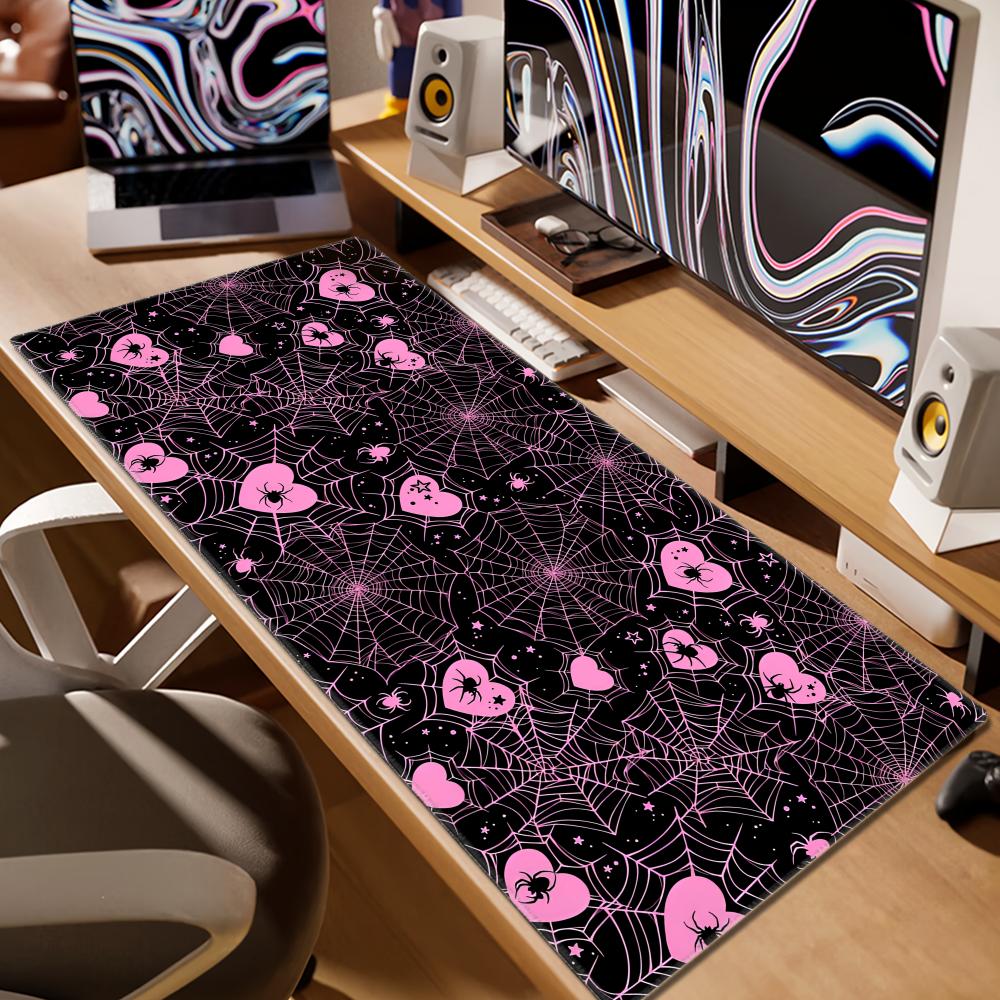 90x40 Wit of Roze Spinnenweb H - Desk Setup Tech recensie en prijs