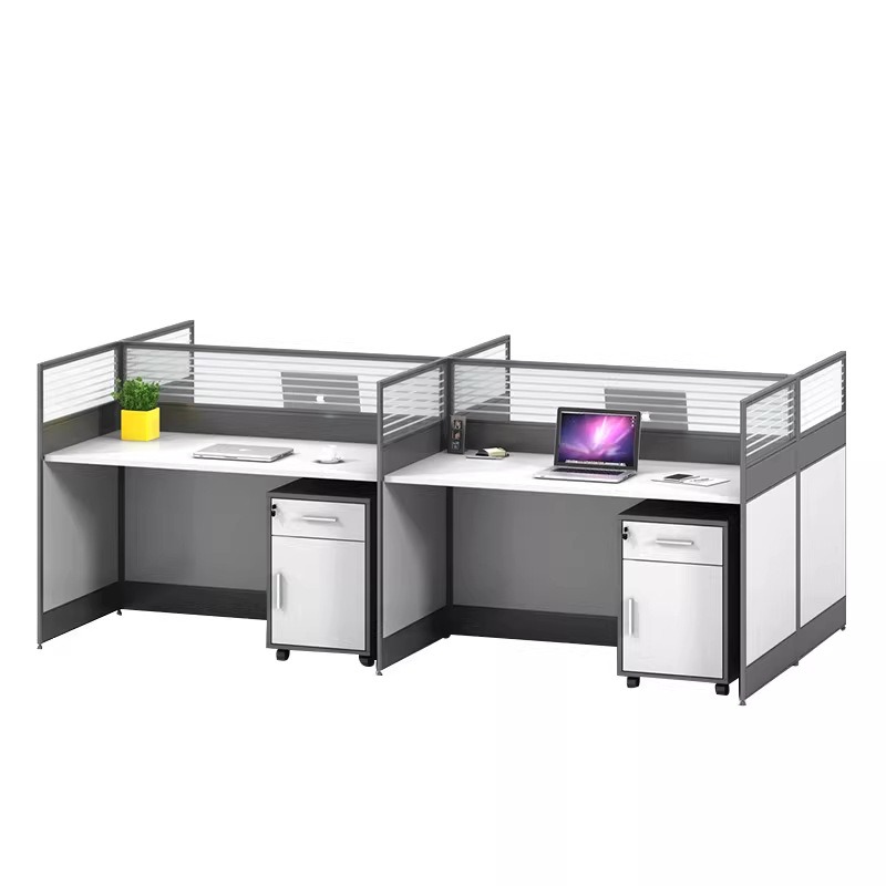 Witte bureauhoekopstelling voo - L Shaped Desk Setup recensie en prijs