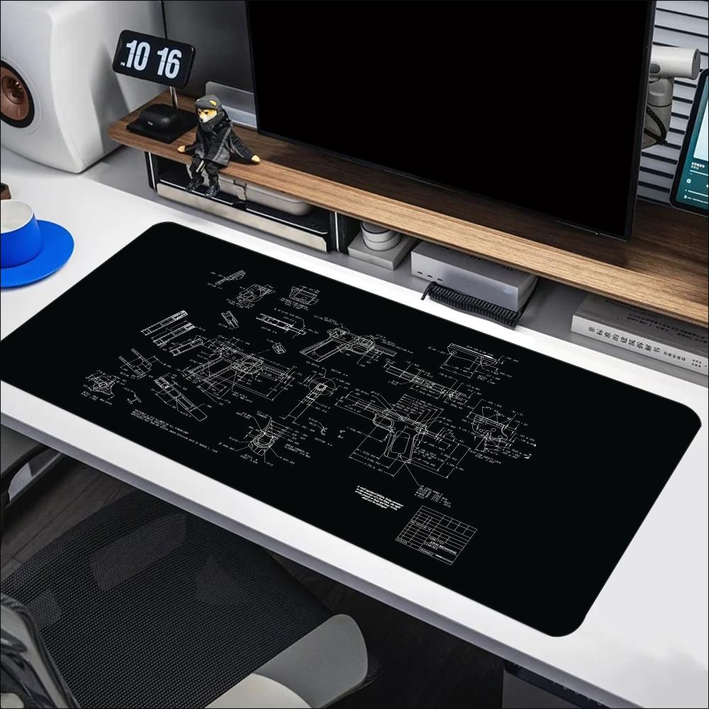 Blueprint Mechanische Schets G - Desk Setup Workspace recensie en prijs