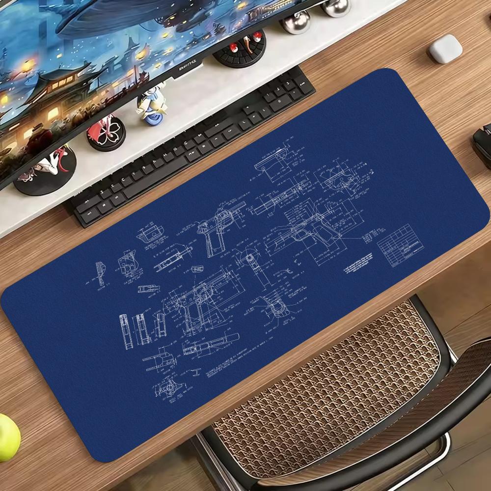Blueprint Mechanische Schets G - Desk Setup Workspace recensie en prijs