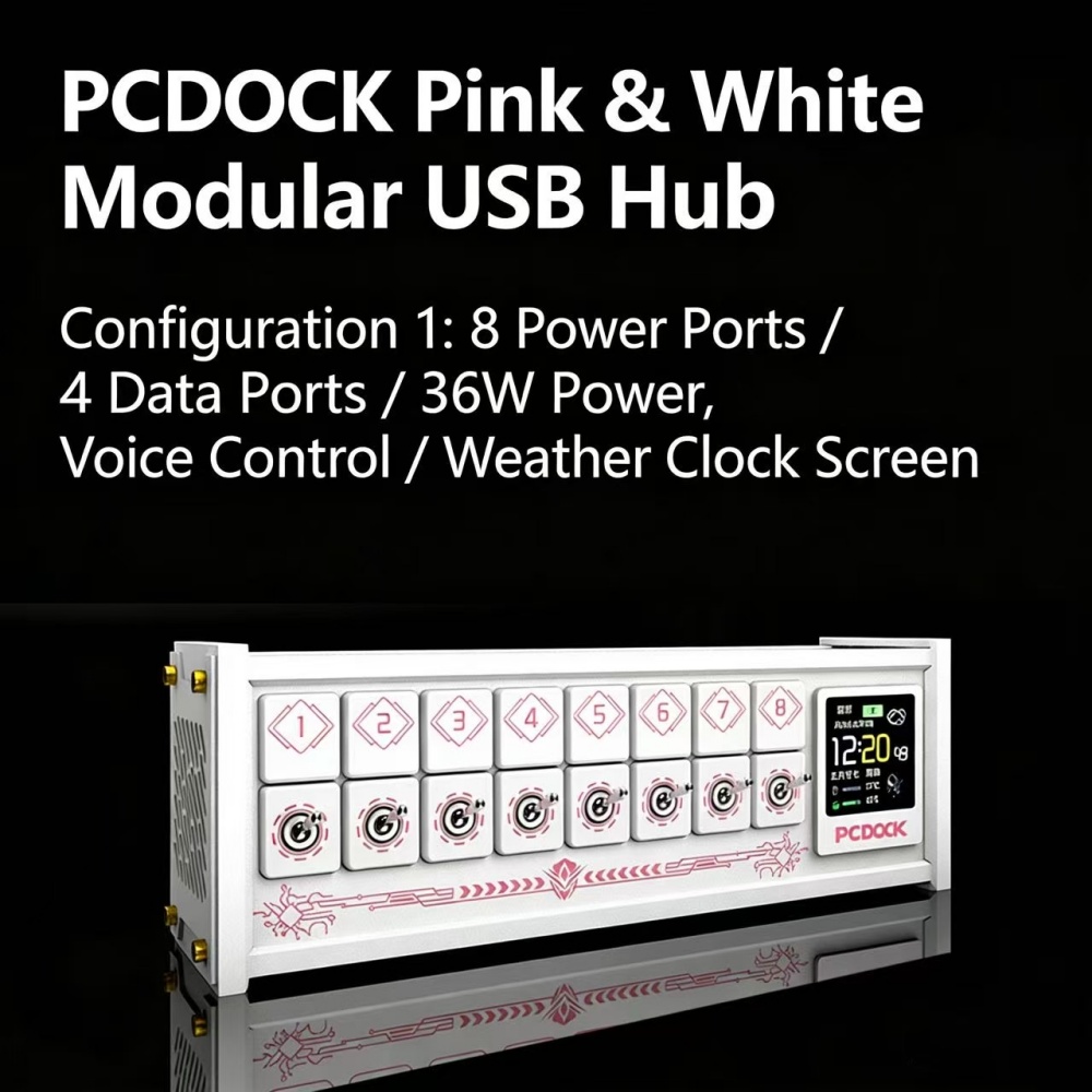 PCDOCK USB-desktop-stroomstrip - Desk Setup Tech recensie en prijs