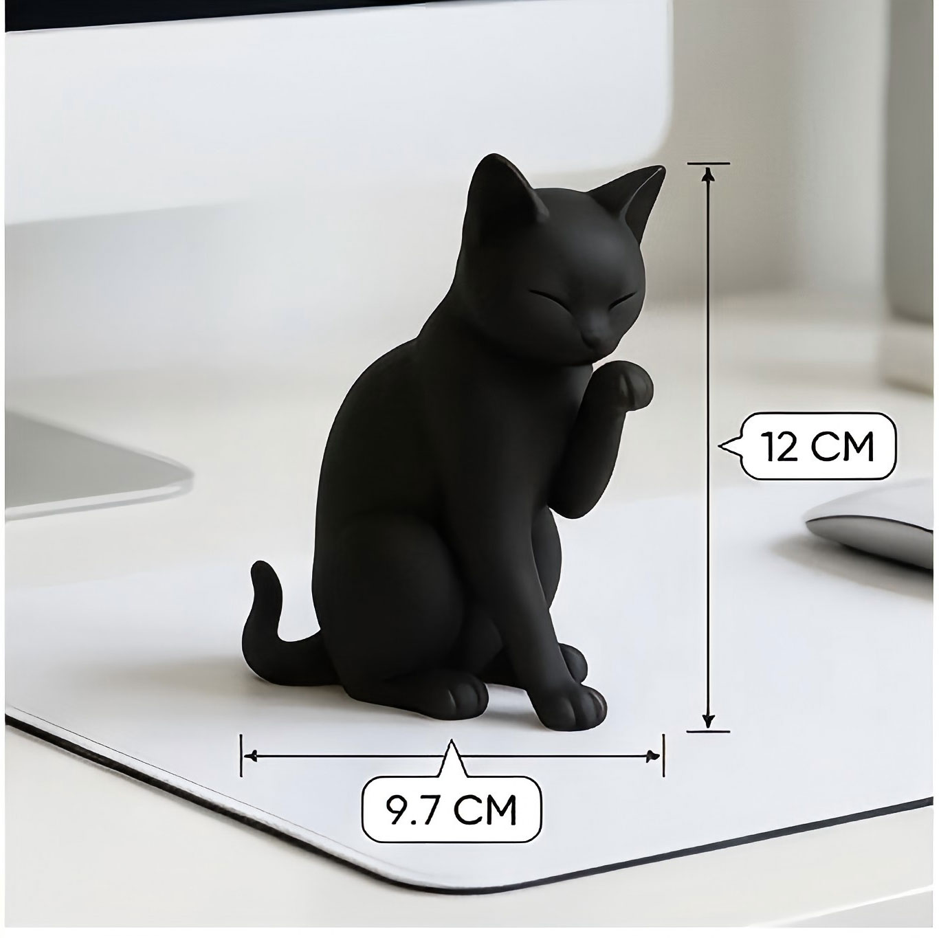 Kattenbureaudecoratie 3D Minim - Desk Setup Workspace recensie en prijs