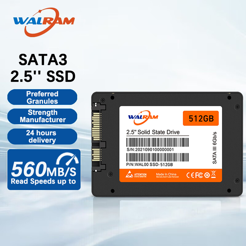 WALRAM 2.5 SATA 3 SSD 512GB 12 - Samsung Ssd Evo 870 recensie en prijs
