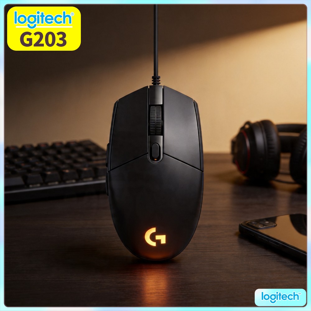 Logitech G203 Bedrade Gaming M - Logitech Mouse G203 recensie en prijs