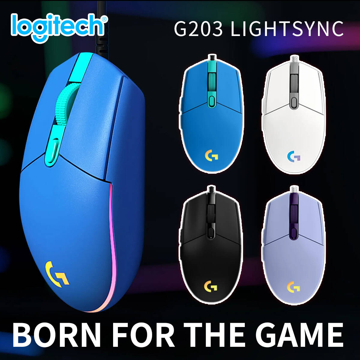 Logitech G203 Bedrade Gaming M - Logitech Mouse G203 recensie en prijs