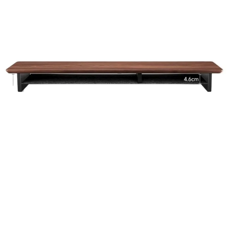 Massief notenhouten monitorsta - Desk Setup Workspace recensie en prijs